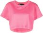 STYLAND Effen T-shirt Roze - Thumbnail 1