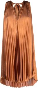 STYLAND Geplooide mini-jurk Oranje