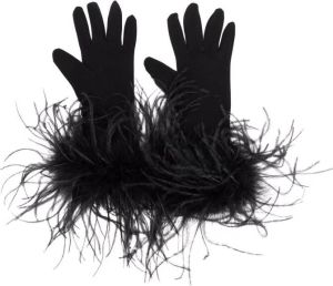 STYLAND Lange handschoenen Zwart