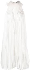 STYLAND Mini-jurk met halternek Wit