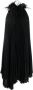 STYLAND Geplooide mini-jurk Zwart - Thumbnail 1