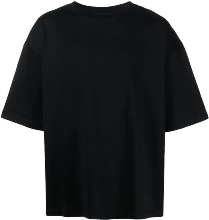 STYLAND x notRainProof T-shirt met logopatch Zwart