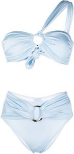 STYLAND x Sofia Erhan Asymmetrische bikini Blauw