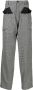 Sulvam Broek met pied-de-poule print Wit - Thumbnail 1