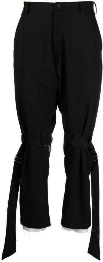 Sulvam Cropped broek Zwart