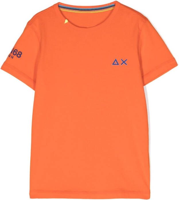 Sun 68 Katoenen T-shirt Oranje
