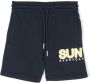 Sun 68 Shorts met elastische taille Blauw - Thumbnail 1