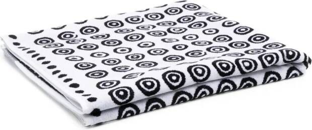 Sundek x 10 Corso Como strandlaken met print Zwart