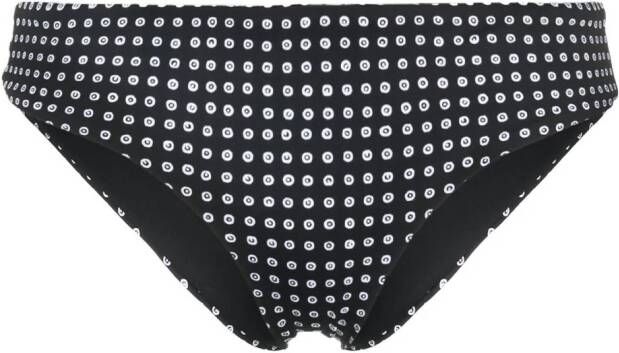 Sundek x 10 Corso Como bikinislip met print Zwart