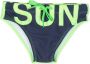Sundek Zwembroek met logoprint Blauw - Thumbnail 1