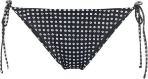 Sundek x 10 CORSO COMO side-tie bikini bottoms Zwart