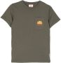 Sundek T-shirt met logoprint Groen - Thumbnail 1