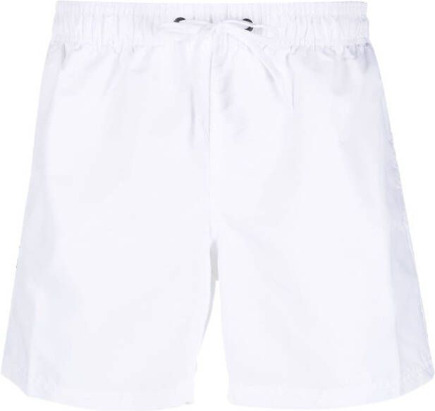 Sundek Zwembroek met logopatch Wit