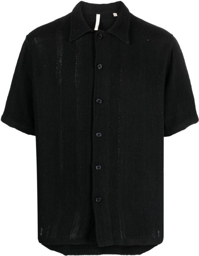 Sunflower Katoenen poloshirt Zwart