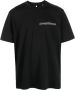 Sunflower T-shirt met logoprint Zwart - Thumbnail 1