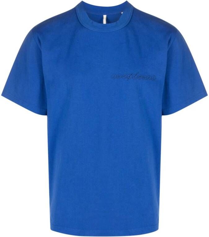 Sunflower T-shirt van biologisch katoen Blauw