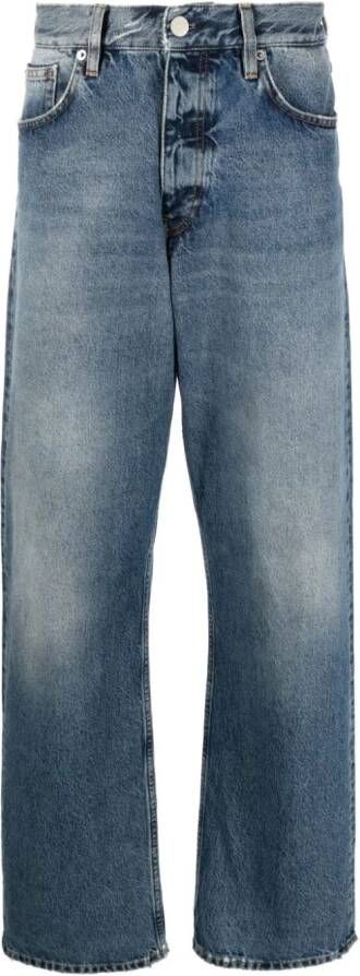Sunflower Ruimvallende jeans Blauw
