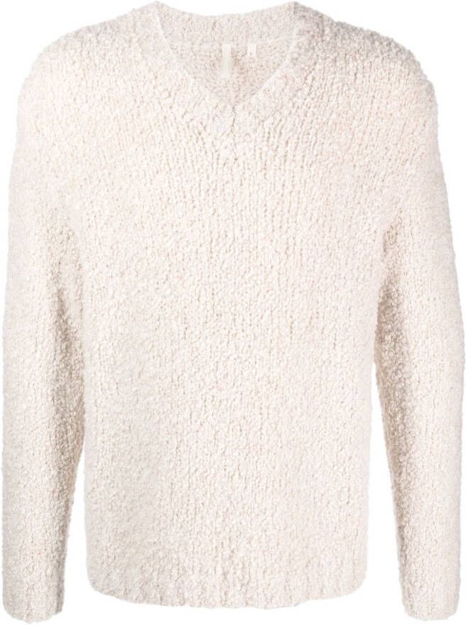 Sunflower Trui met V-hals Beige