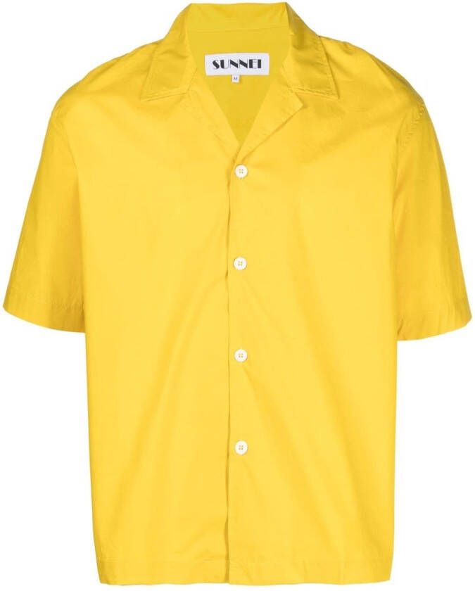 Sunnei Button-up overhemd Geel