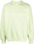 Sunnei Sweater met geborduurd logo Groen - Thumbnail 1