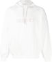 Sunnei Hoodie met geborduurd logo Wit - Thumbnail 1