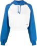 Sunnei Hoodie met logoprint Blauw - Thumbnail 1