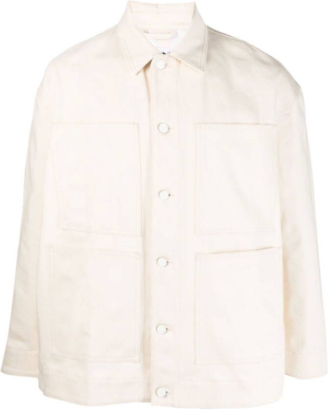 Sunnei Katoenen shirt Beige