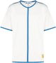 Sunnei Poloshirt met colourblocking Wit - Thumbnail 1