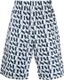 Sunnei Shorts met logoprint Wit - Thumbnail 1