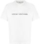 Sunnei T-shirt met tekst Wit - Thumbnail 1