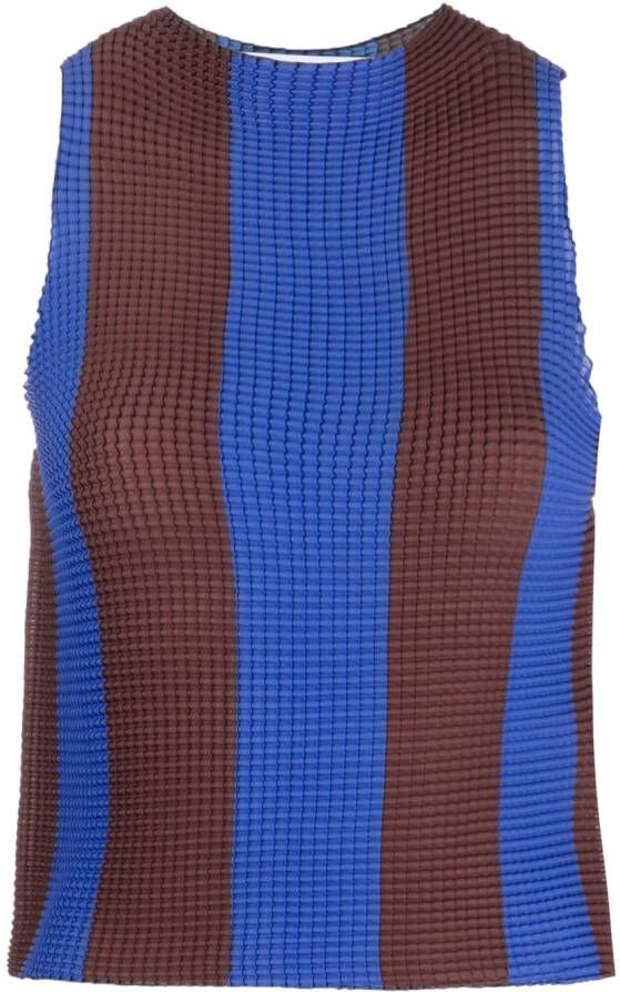 Sunnei Cropped top Blauw