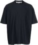 Sunnei T-shirt met logo Blauw - Thumbnail 1