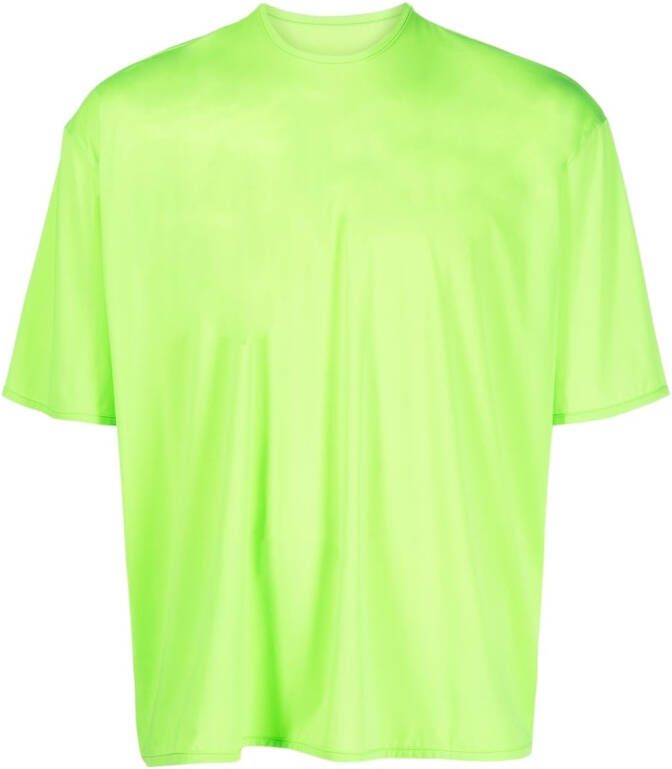 Sunnei T-shirt met tekst Groen