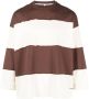 Sunnei T-shirt met cropped mouwen Bruin - Thumbnail 1