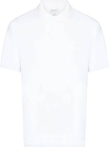 Sunspel Poloshirt met korte mouwen Wit