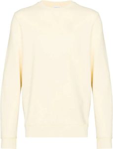 Sunspel Sweater met ronde hals Geel