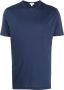 Sunspel T-shirt met ronde hals Blauw - Thumbnail 1
