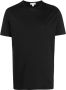 Sunspel T-shirt met ronde hals Zwart - Thumbnail 1