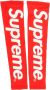 Supreme Basketbal mouwen Rood - Thumbnail 1