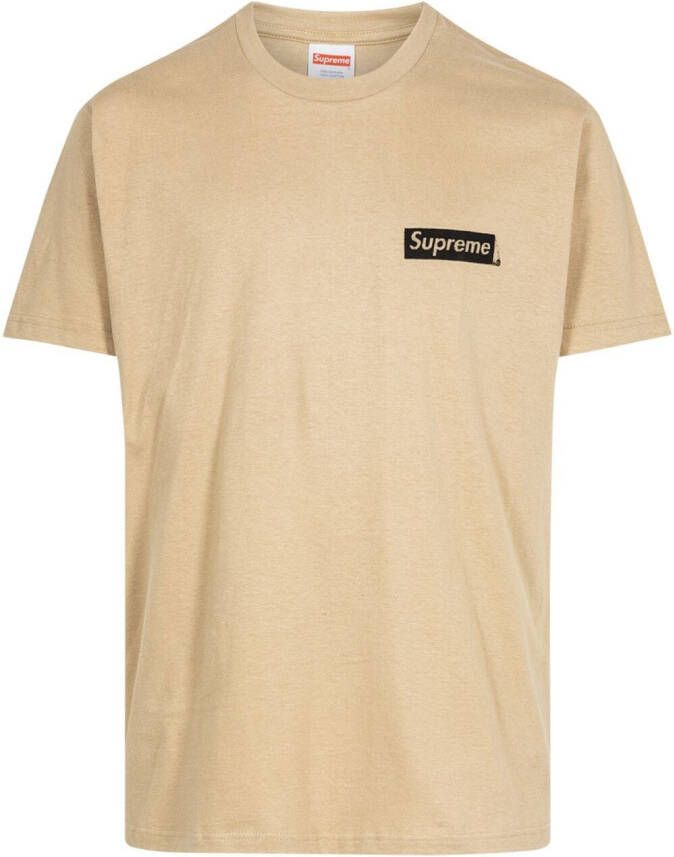 Supreme T-shirt met print Beige