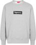 Supreme Sweater met logo Grijs - Thumbnail 1