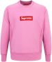 Supreme Sweater met ronde hals Roze - Thumbnail 1