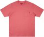 Supreme T-shirt met borstzak Rood - Thumbnail 1