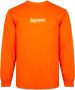 Supreme "FW 20 T-shirt met logo" Oranje - Thumbnail 1