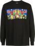 Supreme Gilbert & George T-shirt Zwart - Thumbnail 1