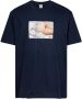 Supreme Katoenen T-shirt Blauw - Thumbnail 1
