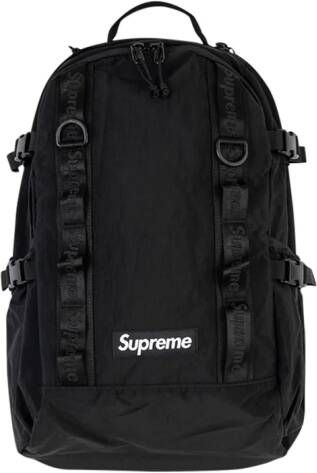 Supreme Rugzak met logo Zwart