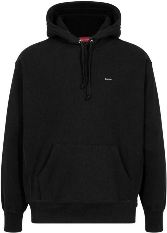 Supreme small box hoodie Zwart