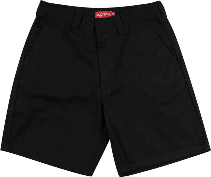 Supreme Straight shorts Zwart