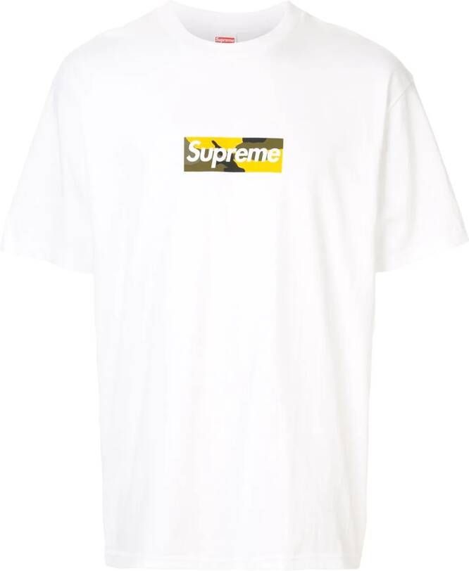 Supreme Brooklyn Box Logo T-shirt Wit